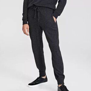 Club Room Cashmere Sweatpants – Charcoal (Tagged Large, Fits Like a Medium)